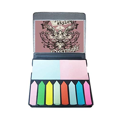 Marque-page post-it graffiti pour personnaliser vos cahiers de cours et bullet journal