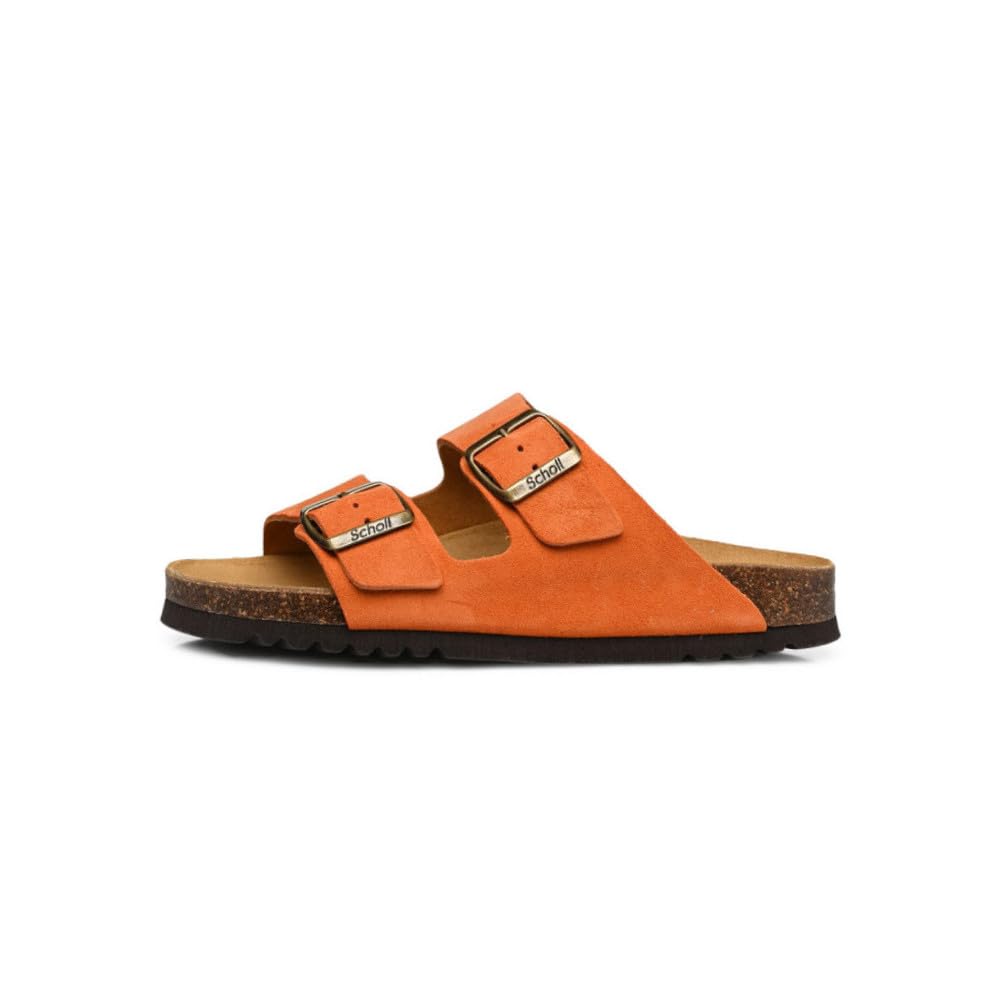 Scholl Women's Josephine Sandal, Orange, 5 UK
