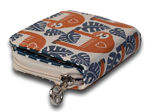 bungalow 360 Billfold Vegan Wallet (SLOTH)2