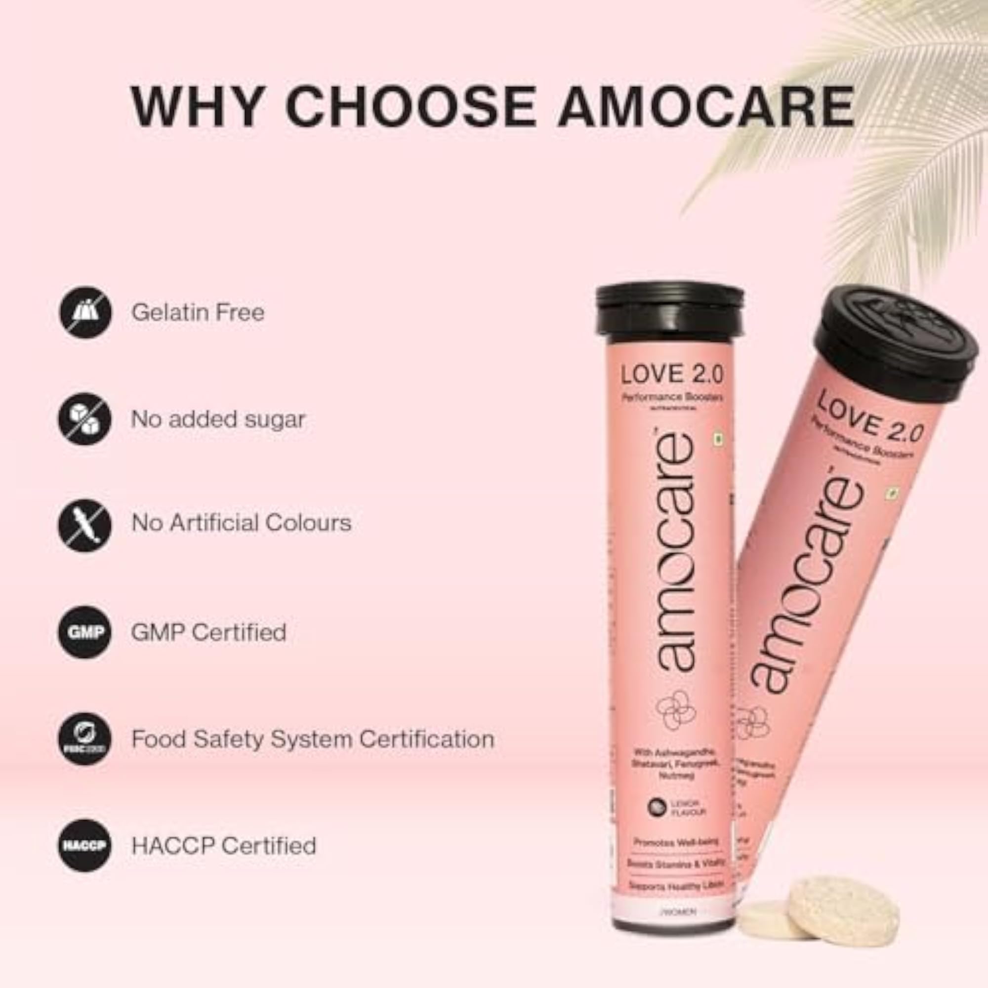 Amocare Desire Boosters, Mood & Energy Enhancer