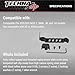 Techna Clip Concealment System for Springfield Armory XD-S Luger & More - Durable High-Carbon Spring Steel Gun Clip w/Teflon Coat 1500 - Ambi, Easy-to-Install Gun Holster Clip (Black)