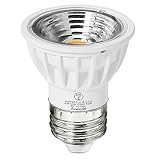 Aiwode E26 LEDスポットライト LED電球 E26口金 5.5W(60W形相当)電球色2700K CRI95 明るさ550lm 調光不可広角90°絶縁材料本体LED電球 (ホワイト1個セット)