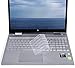 Ultra Thin High-Grade TPU Clear Keyboard Cover for 2019 2018 HP Envy x360 15.6" Laptop / 2019 2018 HP Pavilion 15.6/2019 HP Envy 17.3" Laptop/HP Spectre x360 15-CH011DX(with Squared Numeric Keypad)