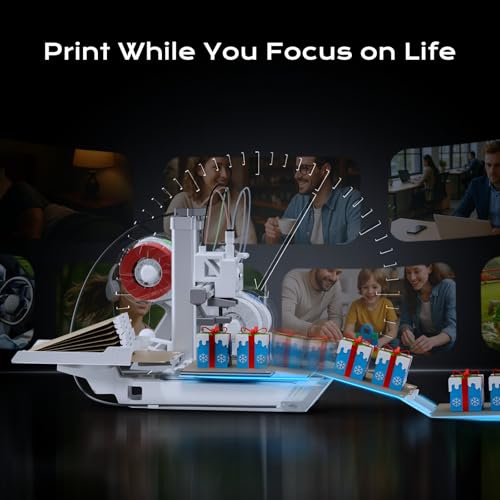 Chitu Systems PlateCycler C1M voor Bambu Lab A1 Mini 3D-printer, automatische plaatwisseling, systeem met meerdere platen, handsfree batchprinten, eenvoudige accessoires en upgrade voor 3D-printers - Afbeelding 5