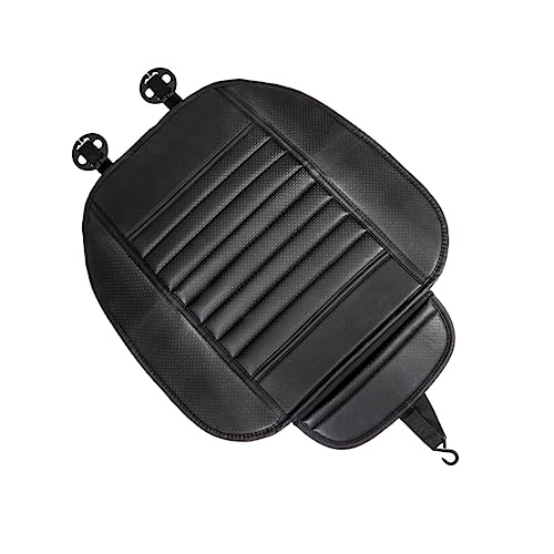 Housse de siège auto en PU noir premium TOPBATHY confort durable et finition haut de gamme