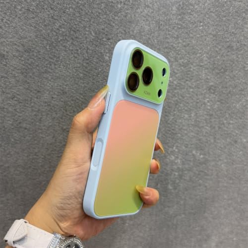 Coque silicone antichoc iPhone 17 Pro Max bleu pour éviter les chutes de téléphone