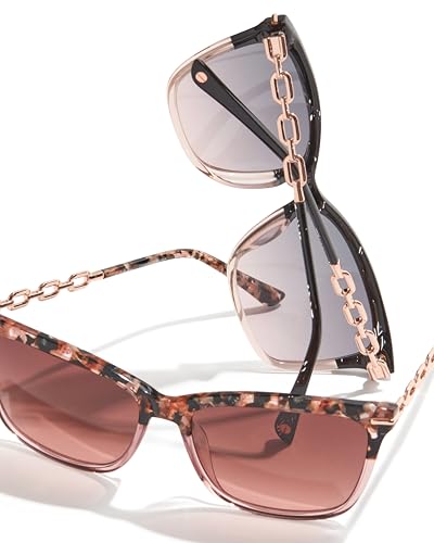 L.A.M.B. Gwen Stefani LA598 Square Sunglasses for Women, 58 mm, UV400 Protection4