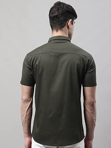 Image of Majestic Man Men's Cotton Slim Fit Shirt