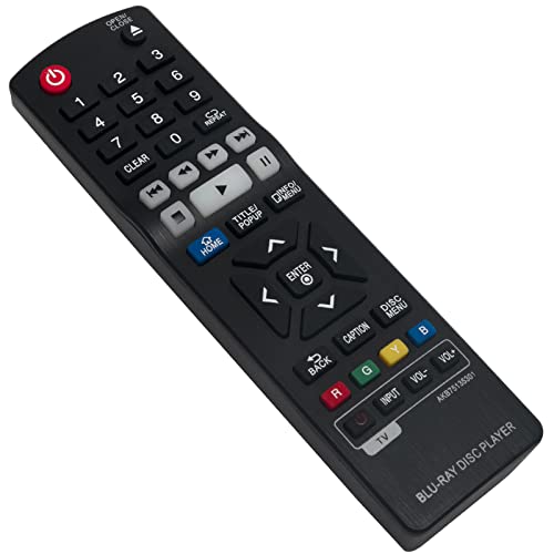 VINABTY AKB75135301 Replacement Remote Control Compatible with LG Blu-ray Disc Player UBKM9 UP970 UBK90 BP550 BPM55 BPM33 BP330 BP430 BP530 BPM54 BP540 BP630 BP330N BP430N BP440 BP440K BP540N BP550N - Image 3