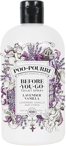 Image of Poo-Pourri Before-You-Go 16 Ounce Refill Bottle, Lavender Vanilla