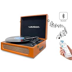 Lauson CL615 Platine Vinyle Bluetooth avec Haut-parleurs Intégrés Tourne-Disque Vintage avec USB à 3 Vitesses, Arrêt… - Les Beatles, Paul McCartney, John Lennon, RIngo Starr, George Harrison Lauson CL615 Platine Vinyle Bluetooth avec Haut-parleurs Intégrés Tourne-Disque Vintage avec USB à 3 Vitesses, Arrêt… – Image 4