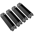 Unicook Grill Burner Covers for Nexgrill 720-0830H, 5 Burner 720-0888, 720-0888N, Gas Grill Replacement Parts Heat Plates, 14.6 Inch Flame Tamer, 4 Pack