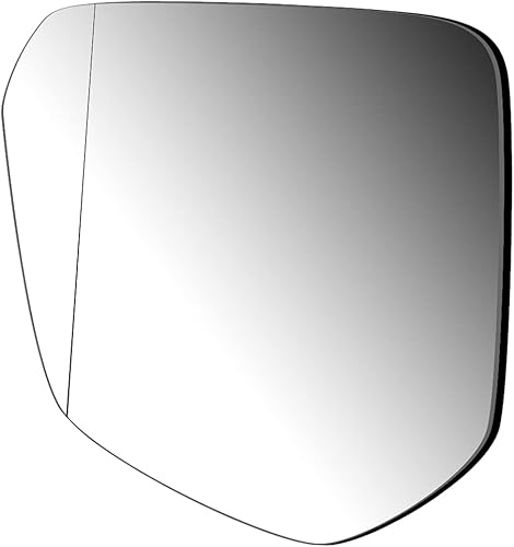 Miniatura 2 de DNA Motoring OEM-MG-0562 Vidrio de espejo calefactable del lado izquierdo del conductor con reemplazo de placa de respaldo compatible con Civic