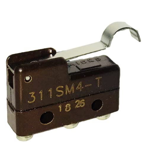 311SM4-T Basic/Snap Action Switches 5A 250 VAC SPDT Solder
