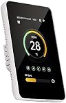 Smart Thermostat Digital pour le contrôle de température à la maison avec contrôle d'application pour le chauffage à l'eau au sol 4.3in Écran (3A)