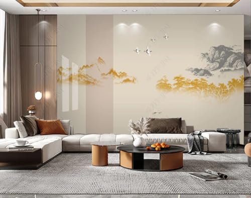 Papier peint paysage chinois la conception artistique premium