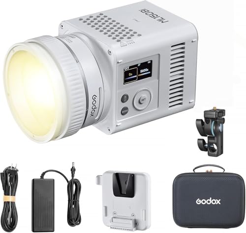 Image of GODOX ML150Bi LED Video Light BI-Color 2800K-6500K,Portable Handheld Led Photo Monolight,CRI 96+ TLCI 96+,61054Lux@1m,Support NFC&APP, for Photographers,Filmmakers,Studios