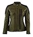 Produktbild Rusty Stitches Lederjacke Alice Lady, Green/Black, 42