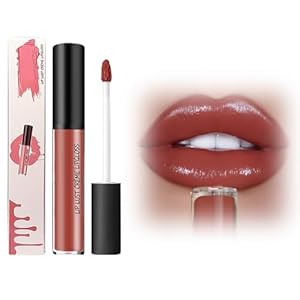 12 Colors Cream Texture Lipstick,Waterproof Lipstick Creamy Lip Gloss,Non-Stick to Cup Non-Fading Long Lasting Moisturizing Velvet Liquid Lipstick (12#, One Size)