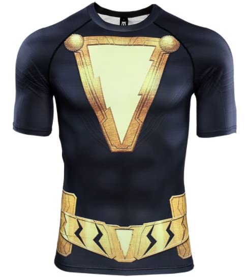 MoitRaglan Sleeve 3D Printed T Shirts Men Compression Shirts Short Sleeve Comics Cosplay Costume Style Tops Male