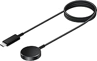 Vista 7 de SAMSUNG Cargador inalámbrico rápido oficial para Galaxy Watch USB-C para Galaxy Watch5, Watch 5 Pro y 27 W PD cargador rápido de coche tipo C