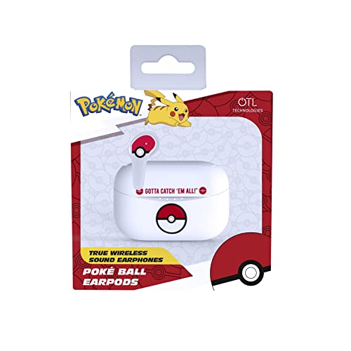 OTL Technologies Pokémon Poké ball Écouteurs Sans fil Ecouteurs AppelsMusique Bluetooth Neuf - vue 6