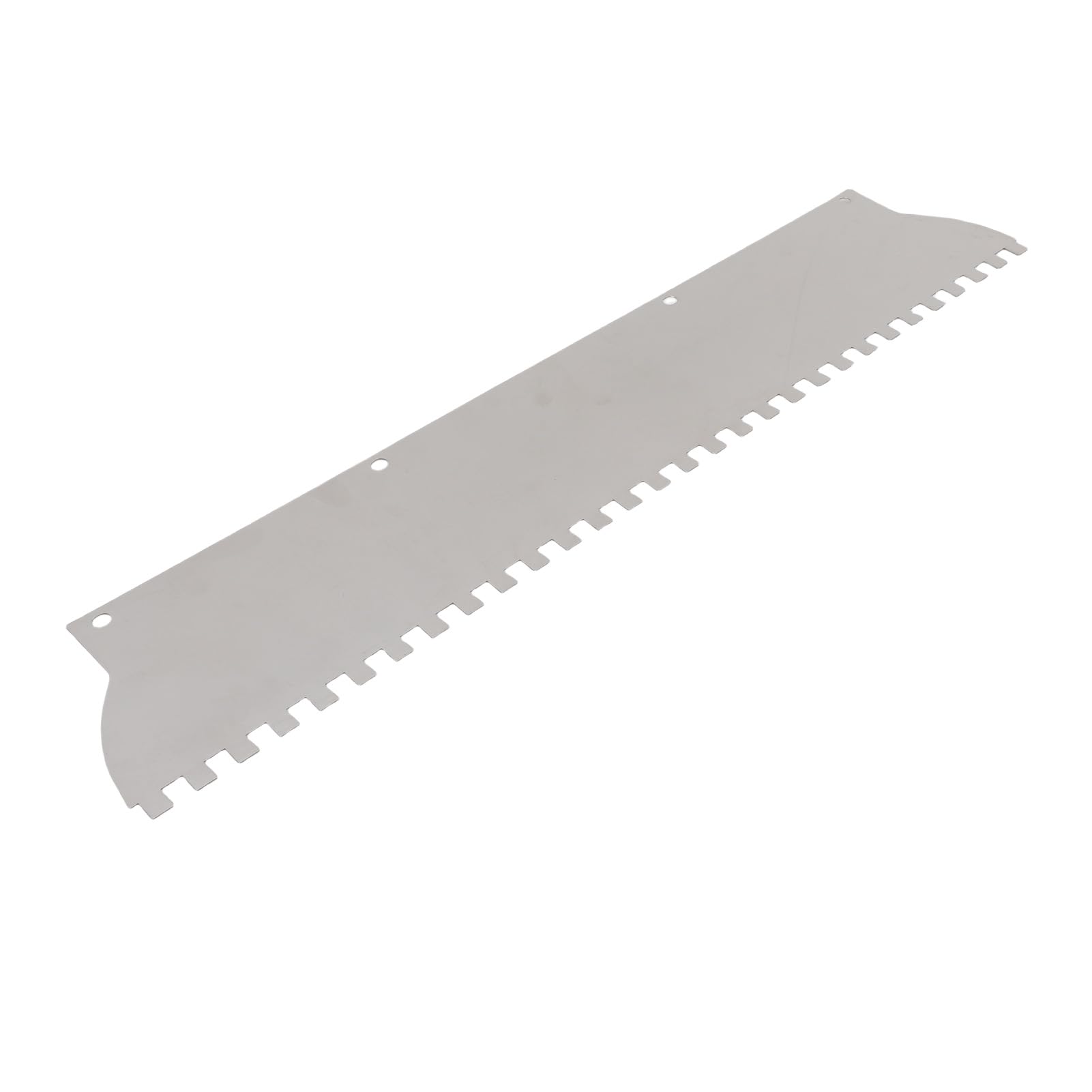 Llana Dentada Cuadrada Grande de Acero Inoxidable, Ideal para Esparcir Adhesivo para Azulejos y Trabajos de Mampostería, Perfecta para Azulejos de Gran Formato de 600 Mm (600 mm)