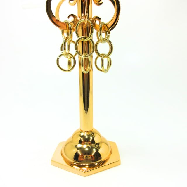 Amazon｜錫杖 しゃくじょう 禅杖 法杖 錫杖置物 密教法具 置物 仏具 立