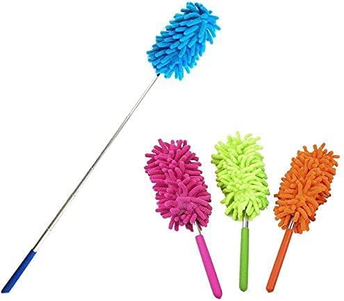 WARESHARK Feather Duster Extendable Multifunctional Telescopic Microfibre Cleaning Brush