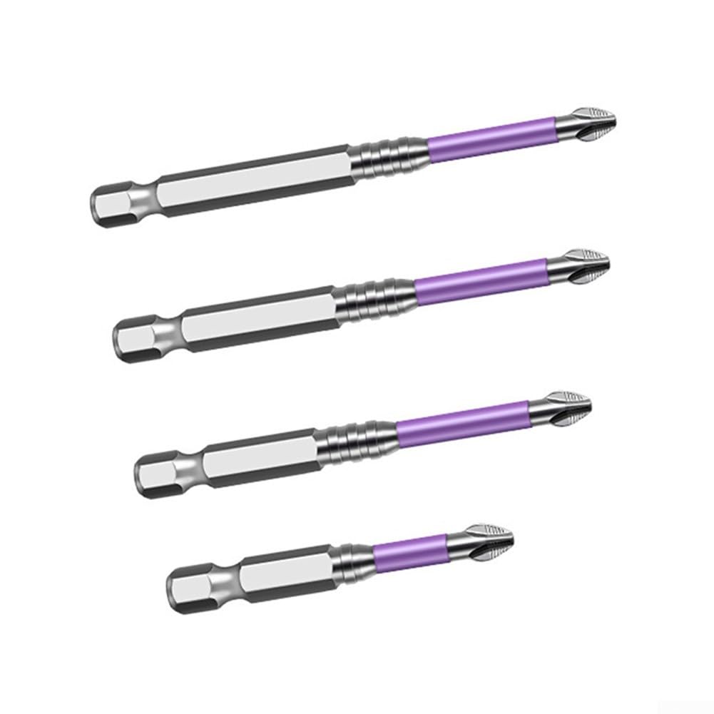 Embout De Tournevis Cruciforme 5A Magnétique - Acier Haute Résistance - Pour Vis Cruciforme - Usage Professionnel Ou Maison