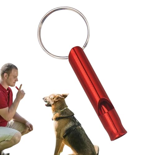 Ultrasonic Dog Whistle,Aluminum Alloy Recall Whistle Anti Barking Tool | Lightweight Stop Bark Control Training Behavior Aids fo