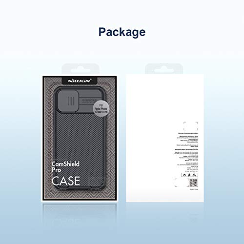 Image of WEFOR Compatible for iPhone 12 Pro Case, for iPhone 12 (6.1 inch) Case with Camera Cover,Liquid Silica Soft Shockproof Cover Protective with Slide Camera Cover for Phone 12 6.1'' Black