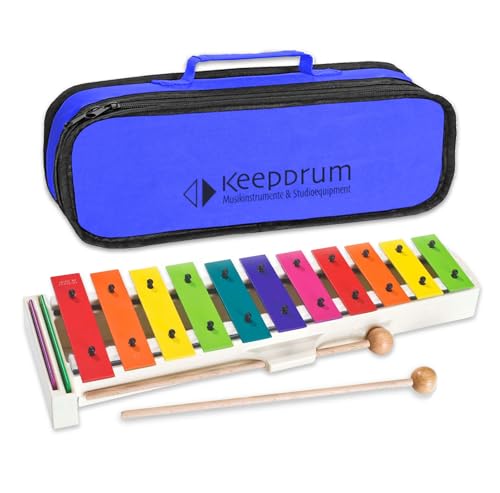 Sonor BWG Boomwhackers Glockenspiel + keepdrum Tasche in Blau