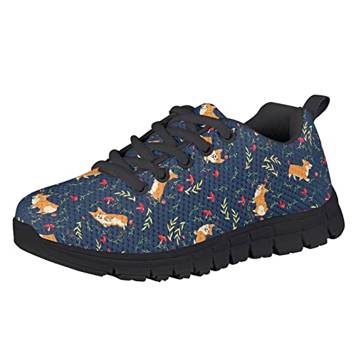 Xoenoiee Kids Sneakers Running Shoe for Boys Girls, Breathable Athletic Shoes for Outdoor Hiking Travel Sport