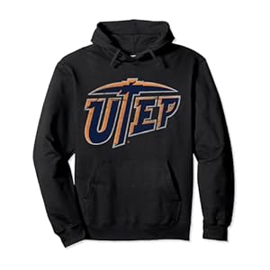 University of Texas El Paso UTEP Miners Distressed Primary Pullover Hoodie