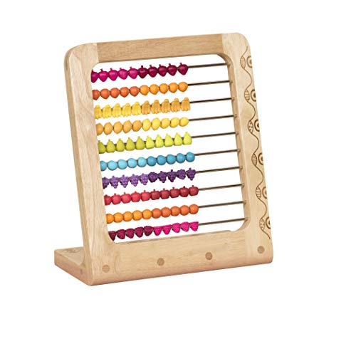 image for B. toys by Battat B. toys – Two-ty Fruity! Wooden Abacus Toy – Cla