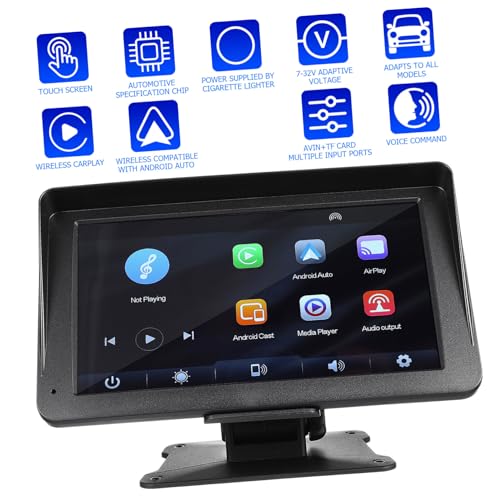 TOPBATHY Portable Player Touch Screen Car Radio Wireless Player for Car Entertainment System Remote Control - Image 3