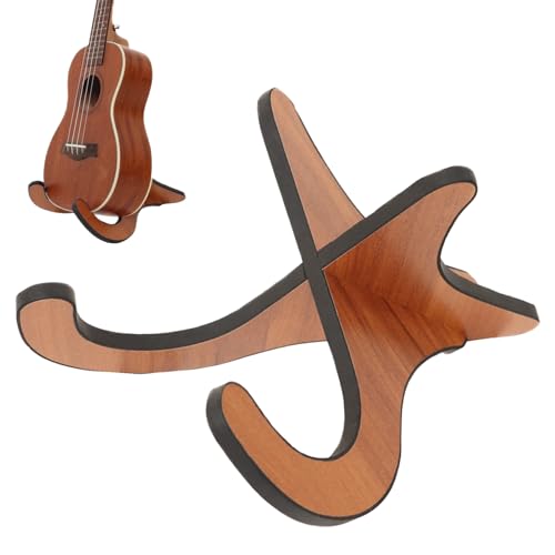 ACONDE Gitarrenständer, Holz Ukulele Ständer, Ukuleleständer, für Mandoline Violine und Kleinere Gerätschaften (Nicht für Gitarre Geeignet)