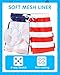 CJMJXPH Boys Swim Trunks Toddler Swim Shorts Little Boys Bathing Suit Swimsuit American Flag 2 10-12 Years