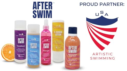 Vita C® After Swim™ Vitamin C Revival Bundle - Shampoo, Conditioner & Detangler | Brightens, Repairs Chlorine Damage, Hydrates & Detangles Hair | Nourishing 3-Piece Kit image 4