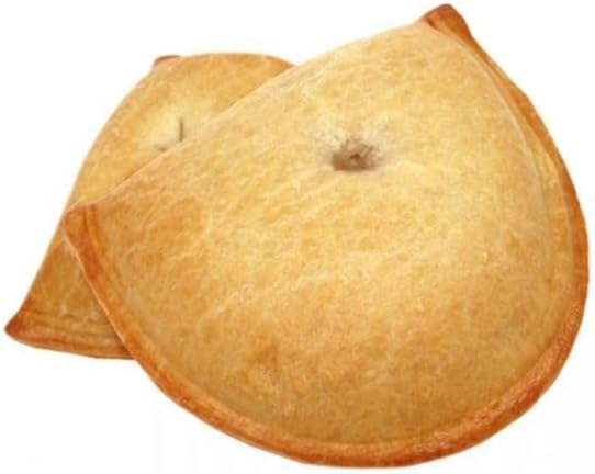 Box of 4 Potato and Meat Pasties, Greenhalgh's Craft Bakery Famous Northern Pasties, Plain Potato and Meat Pasty