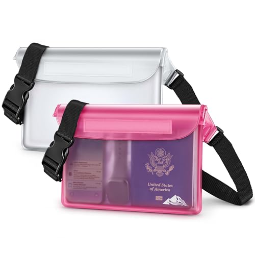 HEETA Waterproof Fanny Pack 2-Pack