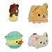 San-X Original Rilakkuma Macaroon Box Plush - 4 pcs