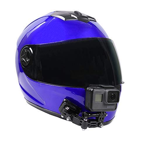 Motorcycle Helmet Chin Mount Kit Compatible with GoPro 13/12/11/10/9, DJI Action 6/5 Pro/4/3, AKASO and More Action Cameras
