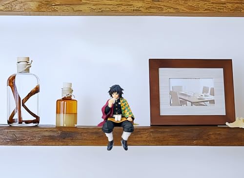 Image of Giyuu Sitting Premium Action Figures Collectible for Office Desk, Study Table, Car Dashboard, Decoration for Anime Lovers, Fans, Kids, Collectors - Giyuu 15cm
