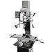 JET JMD-45VSPFT Variable Speed Geared Head Square Column Mill/Drill with Power Downfeed & Newall DP700 2-Axis DRO & X-Axis Powerfeed