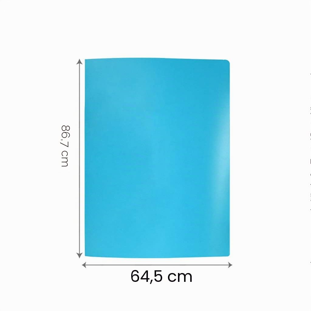 Carpeta A1 con archivo transparente para pósteres de tamaño A1, carpeta de almacenamiento de plástico para archivos de periódicos sin plegar