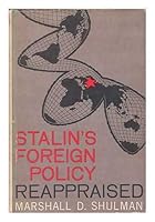 Stalin's Foreign Policy Reappraised B0000CLV3L Book Cover