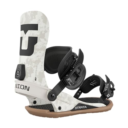 Union Strata Men\'s Snowboard Bindings (Sand, Medium)
