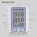 Automatic Upper Arm Blood Pressure Monitor for Home Use, Digital BP Machine with 9-17 inch Large BP Cuff, 2 User Mode, 2X500 Sets Memories,Purple